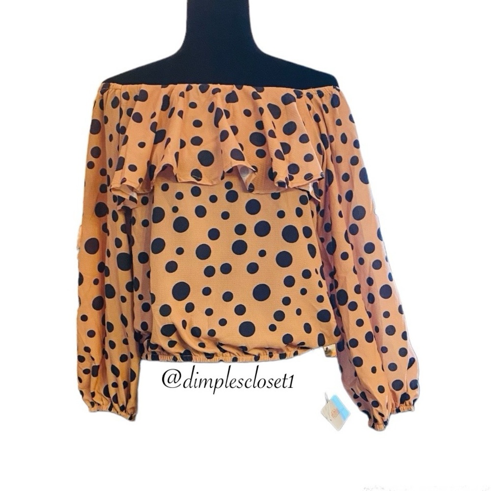 Hibluco Polka Dot Top